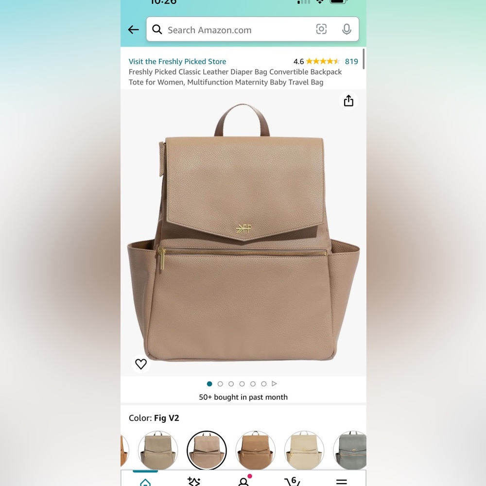 Freshly Picked Diaper bag